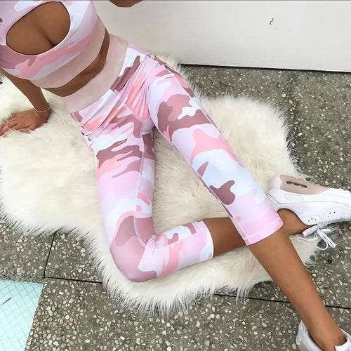 Pink Camo Performance 2-Piece Set